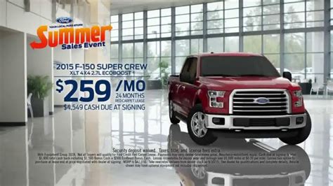 Ford Summer Spectacular Sales Event TV Spot, 'Now Playing' featuring Brian McGovern