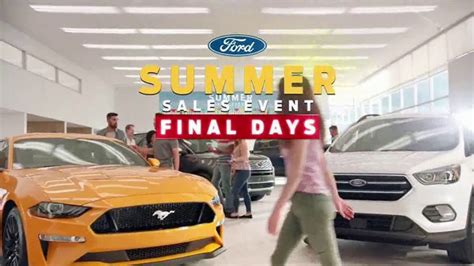 Ford Summer Spectacular Sales Event TV commercial - Now Playing