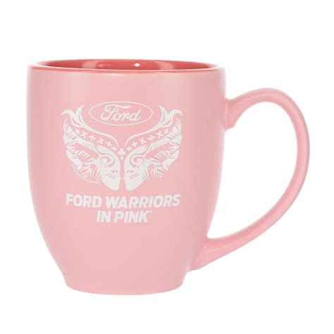 Ford Warriors in Pink Carry On! Drawstring Bag logo