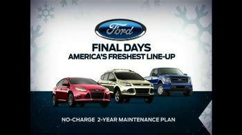 Ford Year End Celebration TV commercial - Days to Save