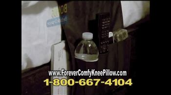 Forever Comfy Cooling Knee Pillow TV commercial - Anatomically Aligned Support