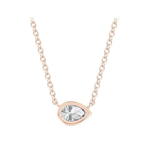 Forevermark Tribute Collection Pear Diamond Necklace logo