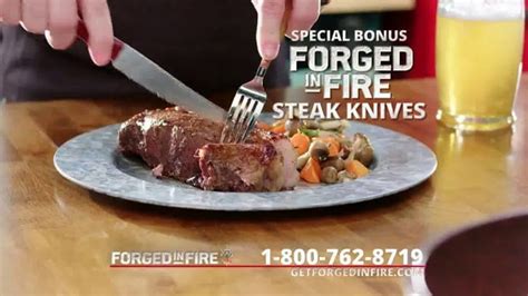 Forged in Fire Skillet TV Spot, 'Strong: Bonus Steak Knives and Cookbook' created for Forged in Fire