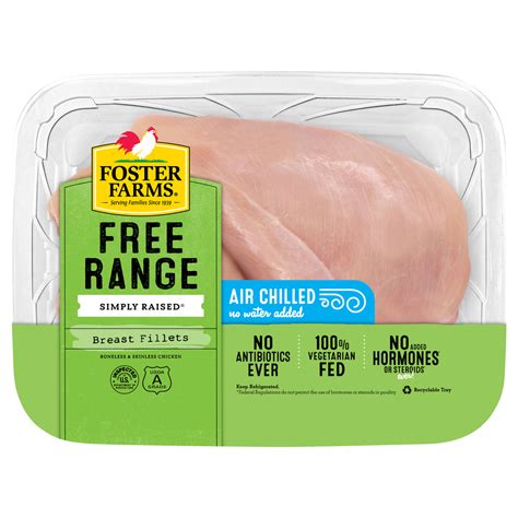 Foster Farms Simply Raised Breast Fillets logo