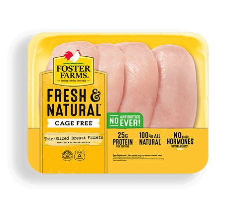 Foster Farms Thin-Sliced Breast Fillets tv commercials