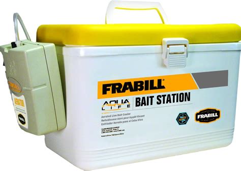 Frabill Bait Box with Aerator logo