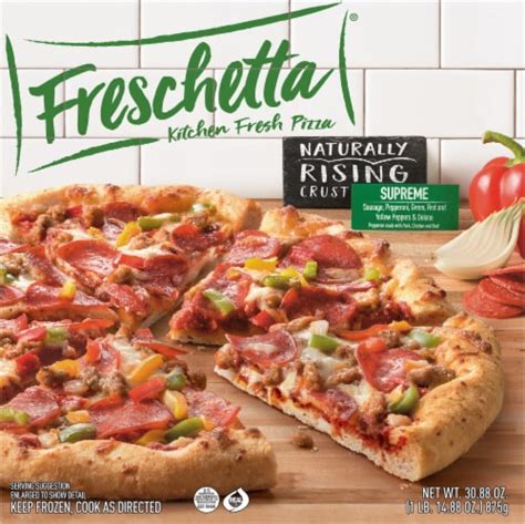 Freschetta Naturally Rising Crust Classic Supreme Pizza tv commercials