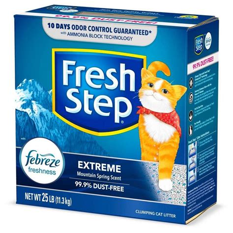 Fresh Step Extreme Scented Litter With the Power of Febreze