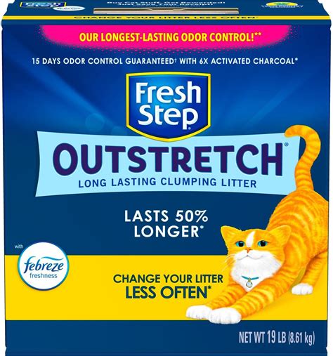 Fresh Step Febreze Freshness Gain Scented Clumping Clay Cat Litter logo