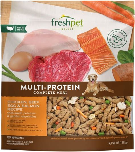 Freshpet Select Multi-Protein Complete Meal Chicken, Beef, Egg & Salmon logo