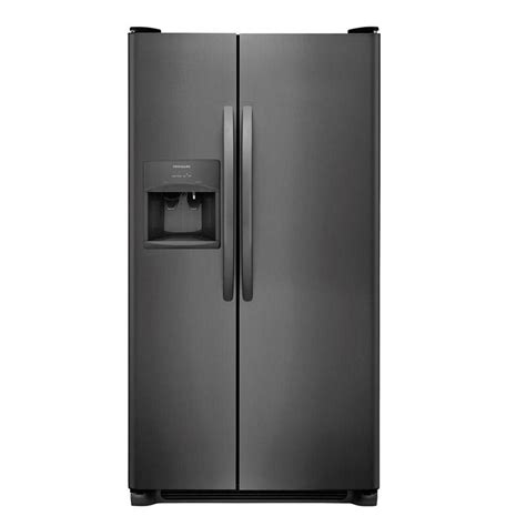 Frigidaire 25.5-cu ft Side-by-Side Refrigerator With Ice Maker