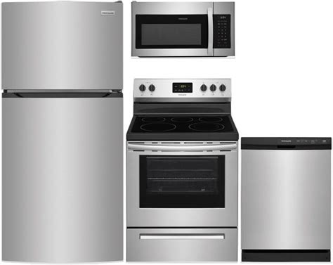 Frigidaire 4-Piece Steel Kitchen Package logo