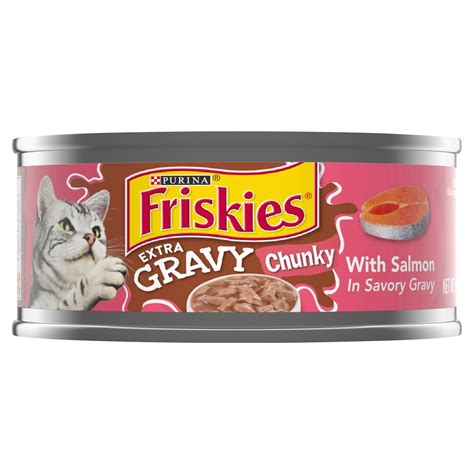 Friskies Extra Gravy Chunky With Salmon logo