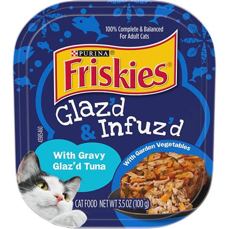 Friskies Glaz’d & Infuz’d With Gravy Glaz’d Shrimp Wet Cat Food tv commercials