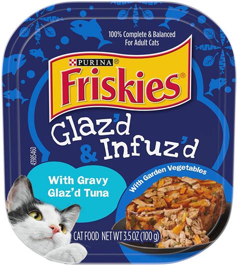 Friskies Glaz’d & Infuz’d With Gravy Glaz’d Tuna Wet Cat Food logo