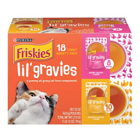 Friskies Lil' Gravies Roast Beef Cat Food Topper logo