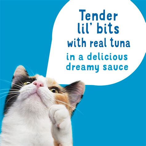 Friskies Lil' Slurprises With Flaked Tuna in a Dreamy Sauce Cat Food Topper