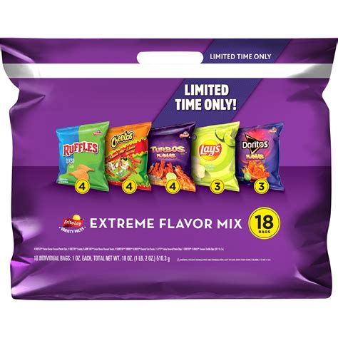 Frito Lay 18 Count Variety Snack Packs