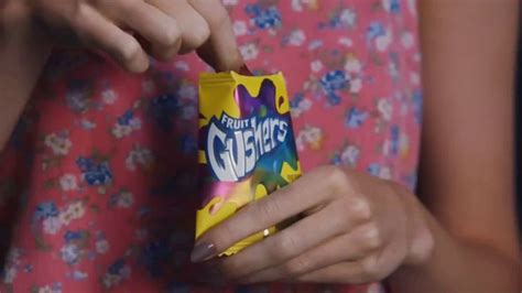 Fruit Gushers TV commercial - Gel