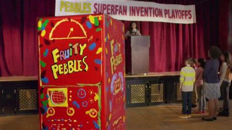 Fruity Pebbles TV commercial - Pebbles Superfan Invention Playoffs
