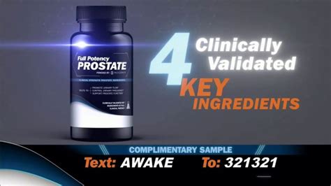 Full Potency Prostate TV commercial - Dont Be a Prostate Prisoner