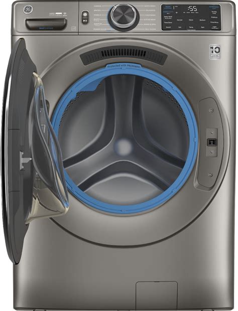 GE Appliances Smart Front Load Washing Machine with OdorBlock UltraFresh Vent System logo