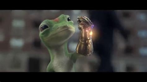 GEICO TV commercial - The Avengers: Infinity War: The Gecko Gets Hyped