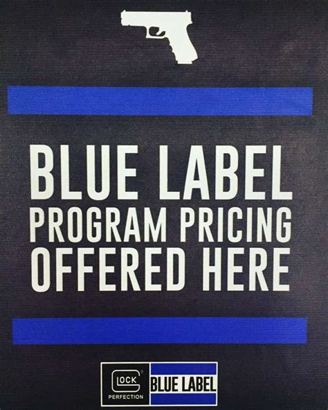 GLOCK Blue Label Program logo