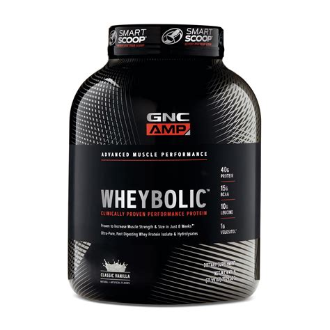 GNC AMP Wheybolic Protein Powder tv commercials