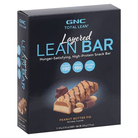 GNC Total Lean Peanut Butter Pie Layered Bar