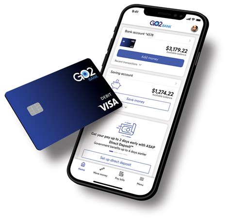 GO2bank VISA Debit Card