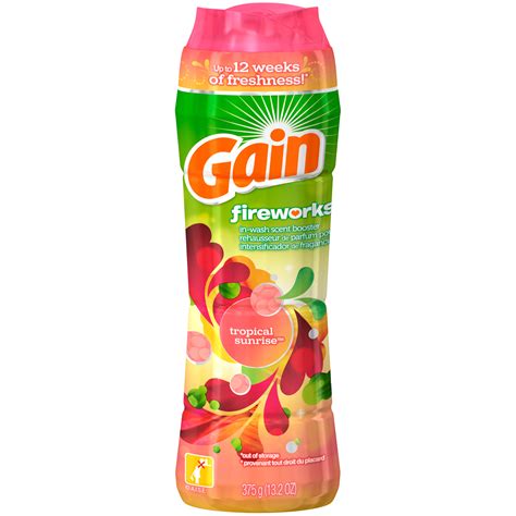 Gain Detergent Fireworks Tropical Sunrise Scent Booster