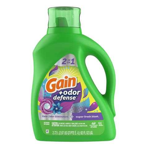Gain Detergent Gain + Odor Defense Super Fresh Blast Fabric Softener tv commercials