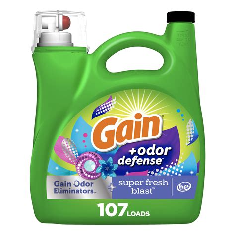 Gain Detergent Gain + Odor Defense Super Fresh Blast Scent Booster tv commercials