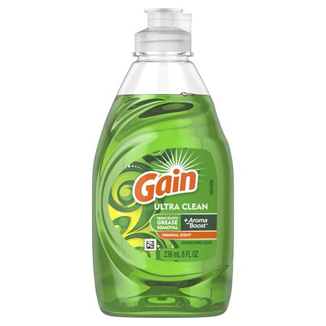 Gain Dish Soap Original Scent Dishwashing Liquid logo