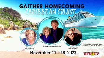 Gaither Music Group TV Spot, '2023 Homecoming Caribbean Cruise'