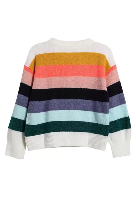 Gap Crazy Stripe Slouchy Sweater logo