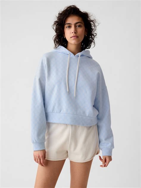 Gap Vintage Soft Cropped Hoodie logo