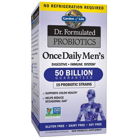 Garden of Life Once Daily Mens Dr. Formulated Probiotics logo