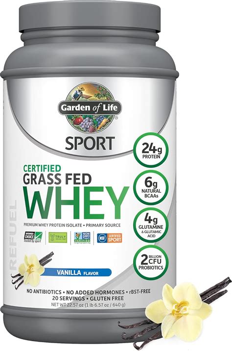 Garden of Life SPORT Certified Grass Fed Whey logo