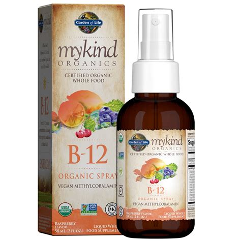 Garden of Life mykind Organics B-12 Organic Spray tv commercials