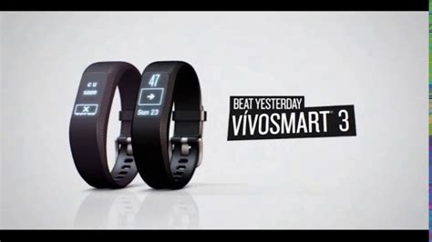 Garmin vívosmart 3 TV Spot, 'Be Active' featuring Brad Venable
