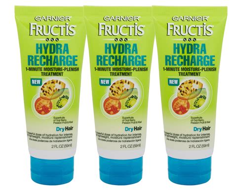 Garnier (Hair Care) Fructis Hydra Recharge 1-Minute Moisture Treatment tv commercials