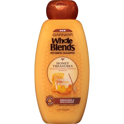 Garnier (Hair Care) Whole Blends Honey Treasures Repairing Shampoo tv commercials