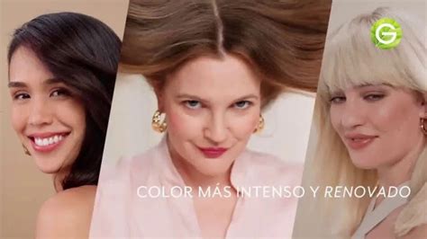 Garnier Nutrisse Ultra Crème TV Spot, 'Cinco aceites de frutas' con Drew Barrymore created for Garnier (Hair Care)