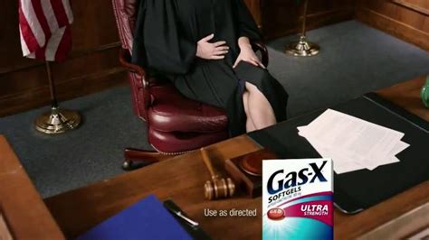 Gas-X TV commercial - A Verdict Literally From the Judges Chair