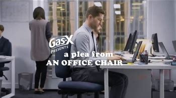 Gas-X Ultra Strength TV commercial - Office Chair