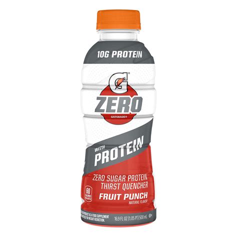 Gatorade Fruit Punch Zero With Protein tv commercials