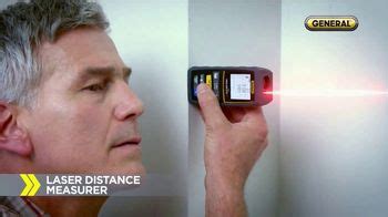 General ToolSmart TV Spot, 'Laser Distance Measurer, Digital Angle Finder'