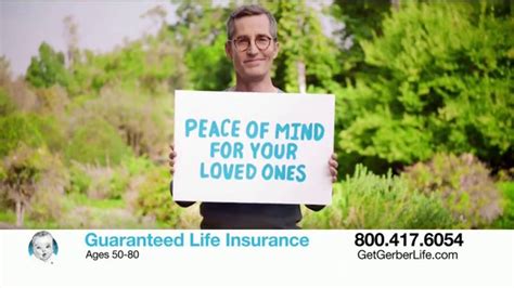 Gerber Guaranteed Life Insurance TV commercial - Signs